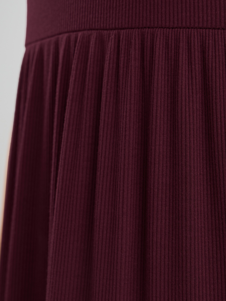 Ribbed Midi Dress