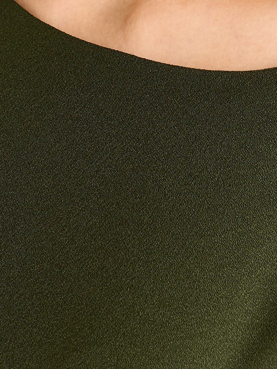 Plain Drape Dress