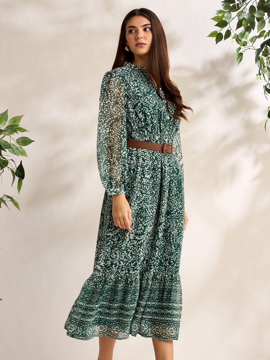 sachin and babi light blue dress eileial Square Neck Chiffon Bridesmaid Dresses for Wedding Empire Waist A  Line Long formal Evening Dresses with Slit,White XXL main image 1