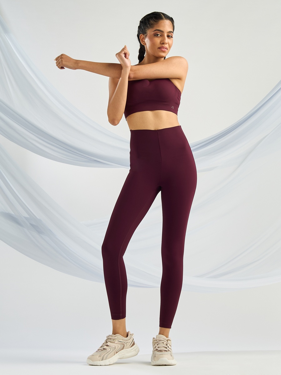 Plain Bonded High Support Bra