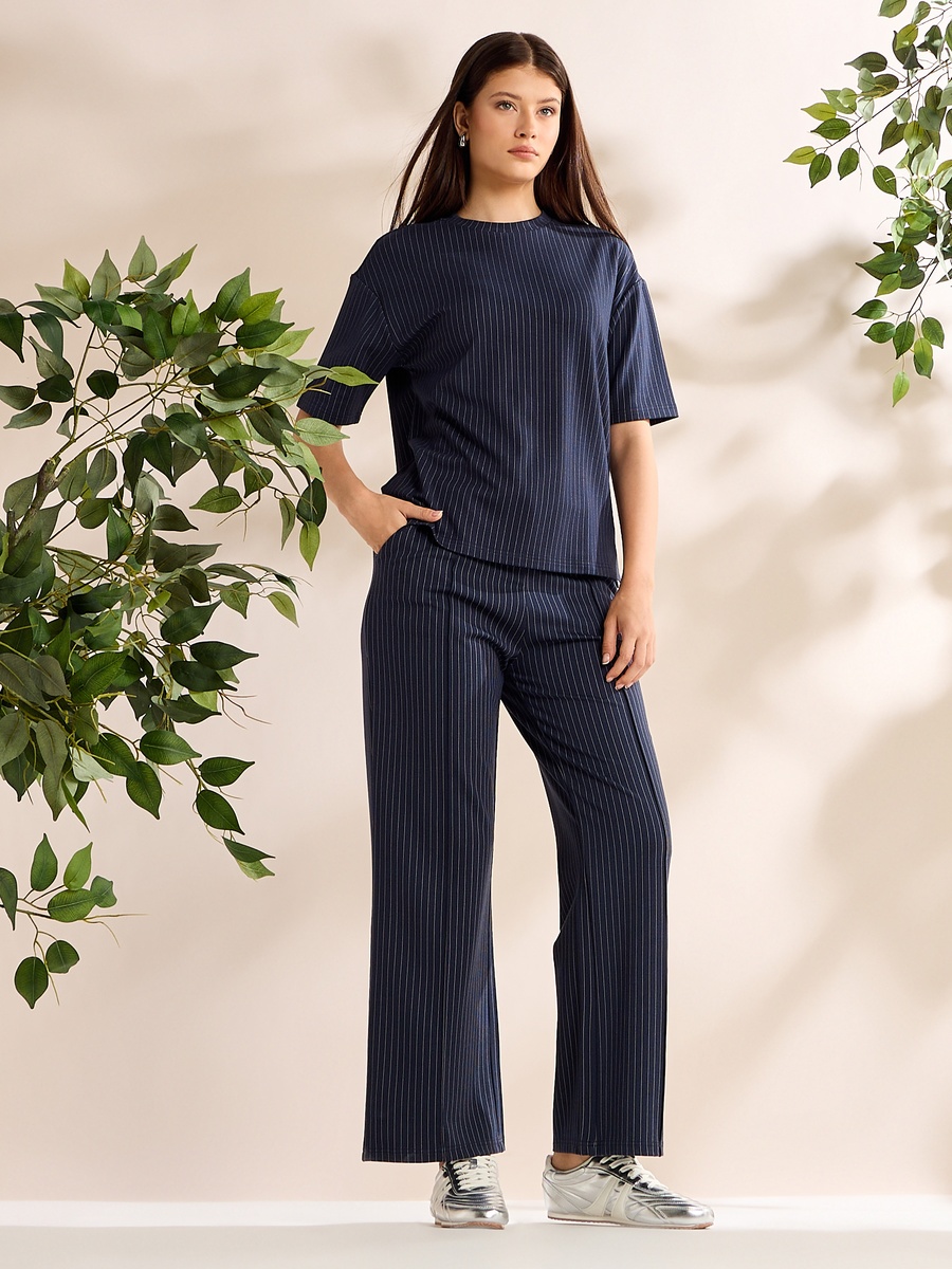 Pinstriped Pants