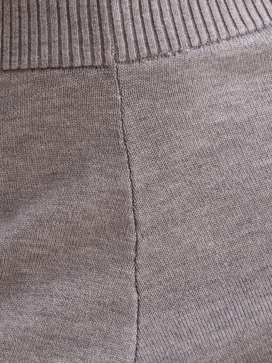 Plain Wide Leg Pants