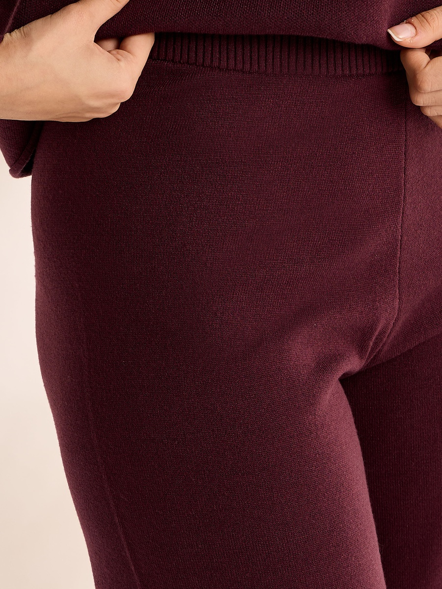 Plain Wide Leg Pants