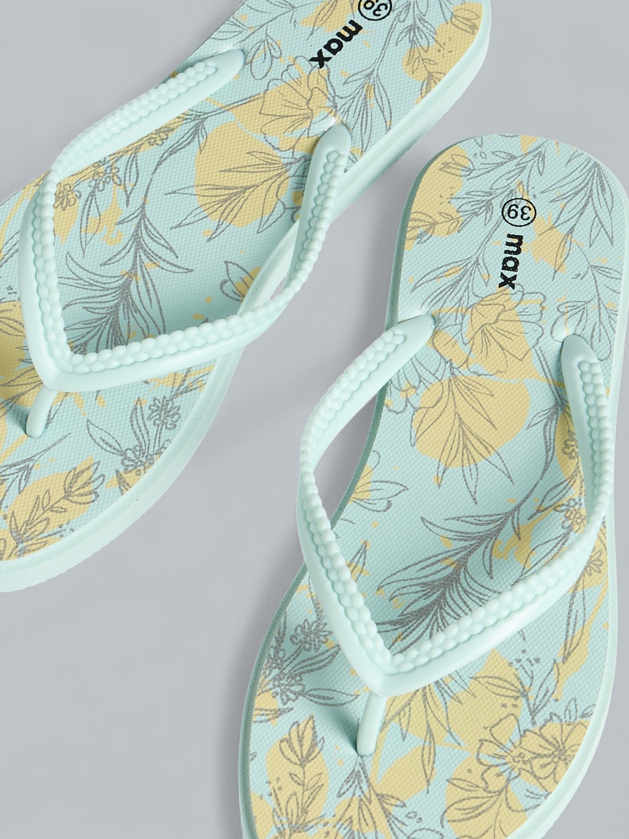 Printed Beach Slippers