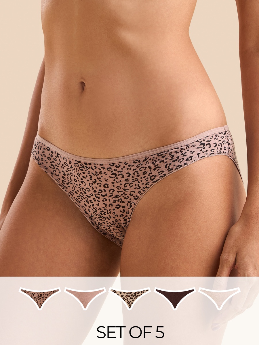 Pack of 5 - Assorted Bikini Briefs