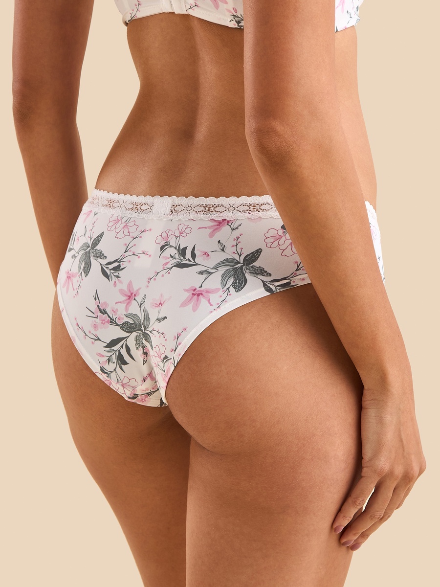 Pack of 2 - Lace Trim Boyleg Briefs