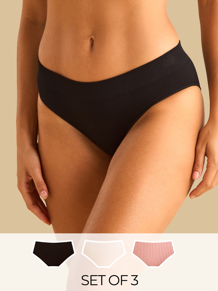 Pack of 3 - Seamless Boyleg