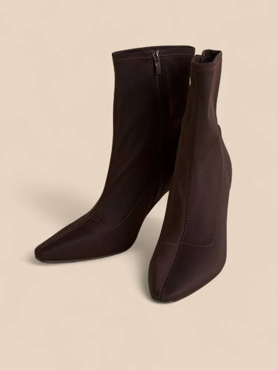 Ankle Boots with Block heels