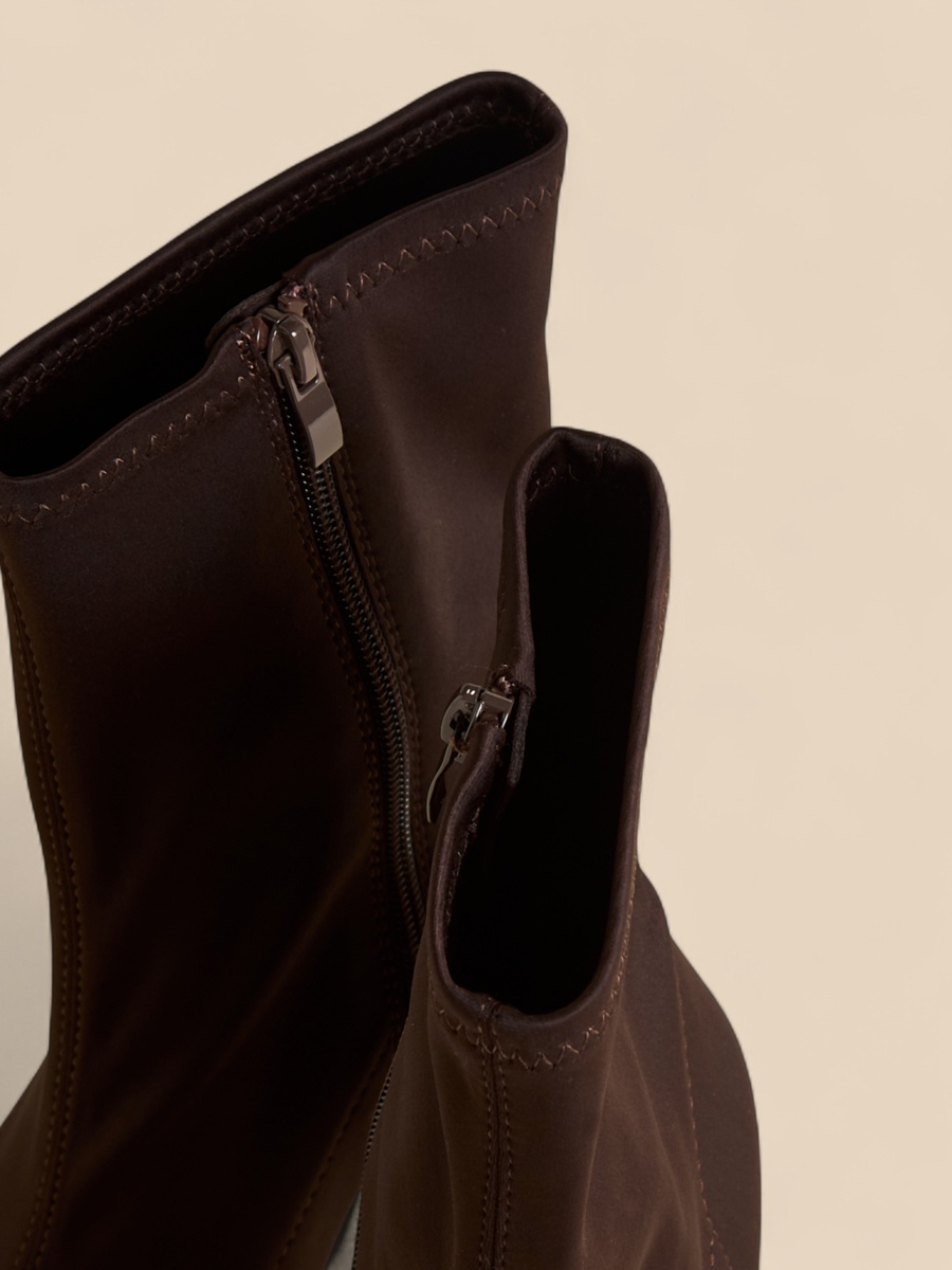 Ankle Boots with Block heels