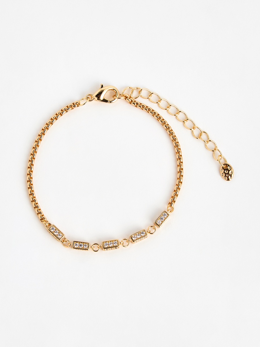 Embellished Necklace and Bracelet Set