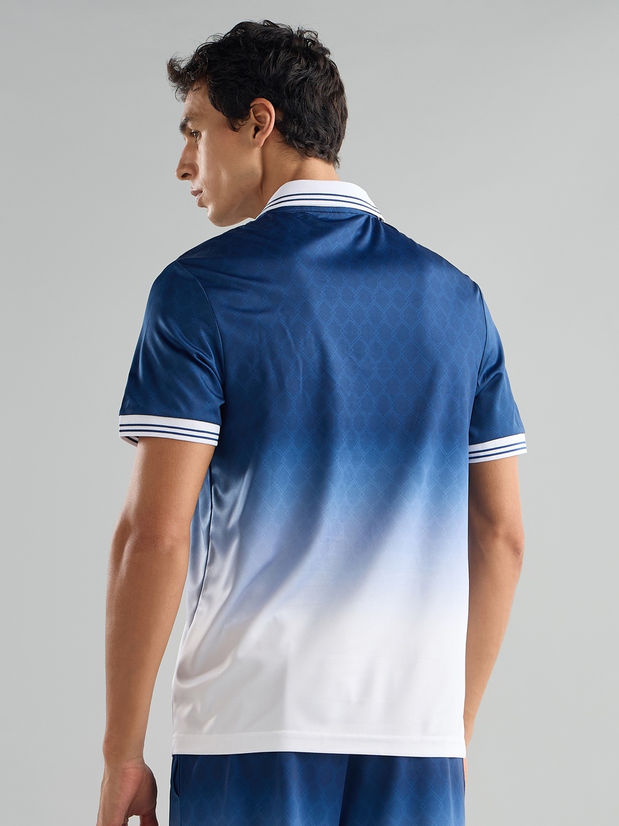 Ombre Football Polo T-Shirt
