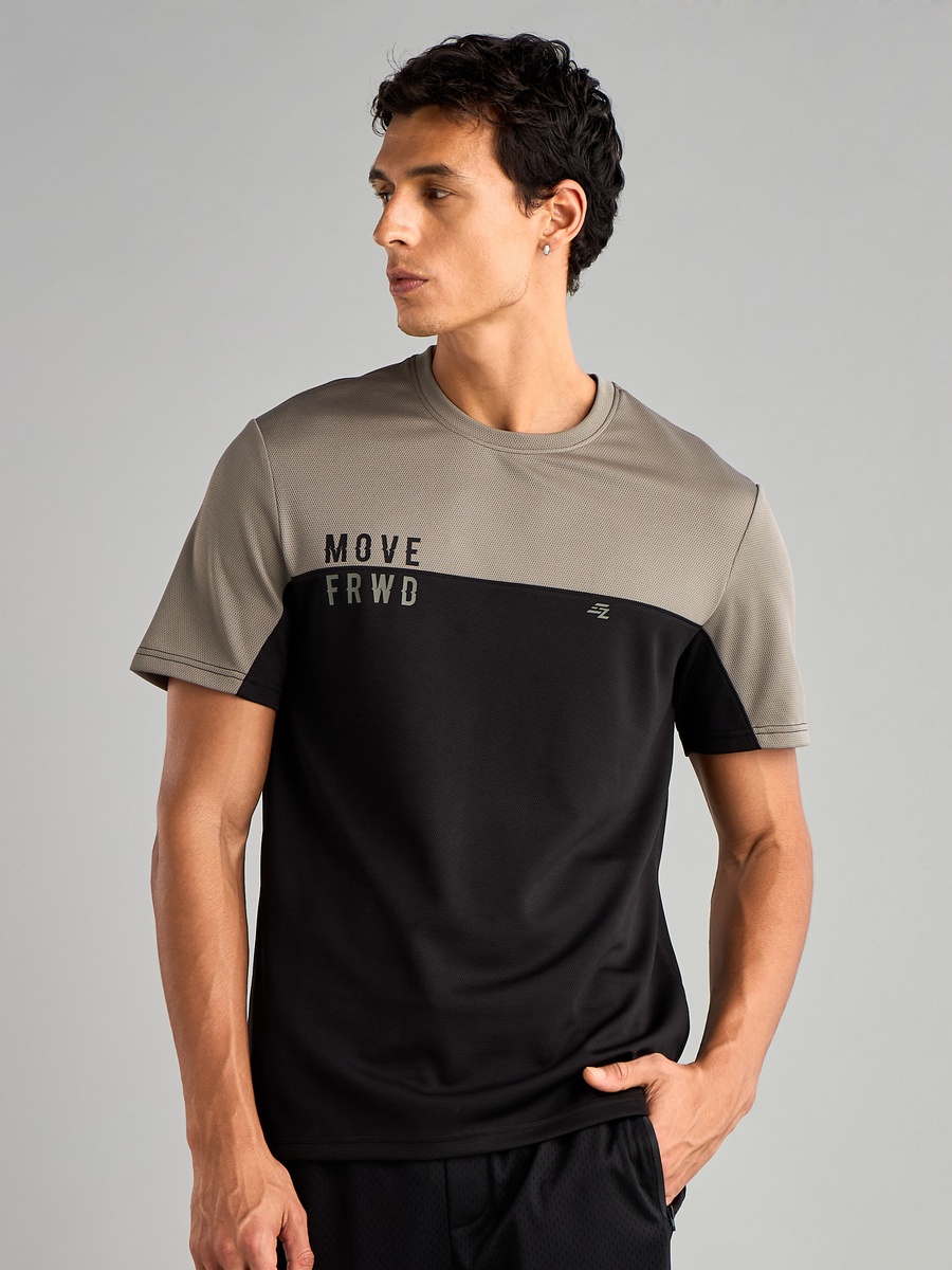 Panelled Colourblock T-Shirt