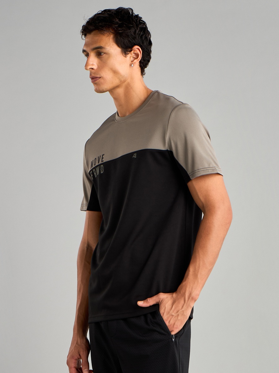 Panelled Colourblock T-Shirt