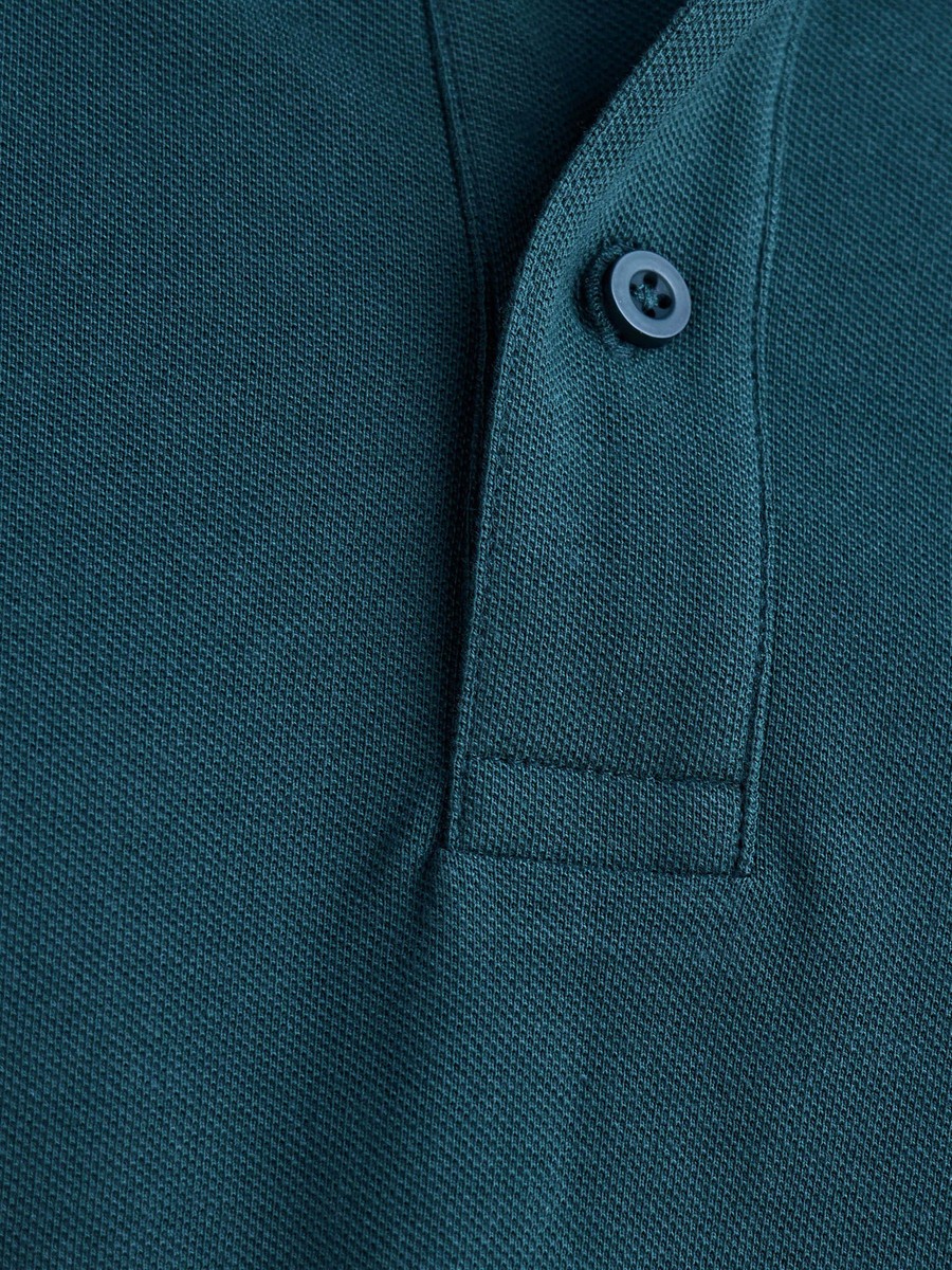 Plain Pique Polo T-Shirt