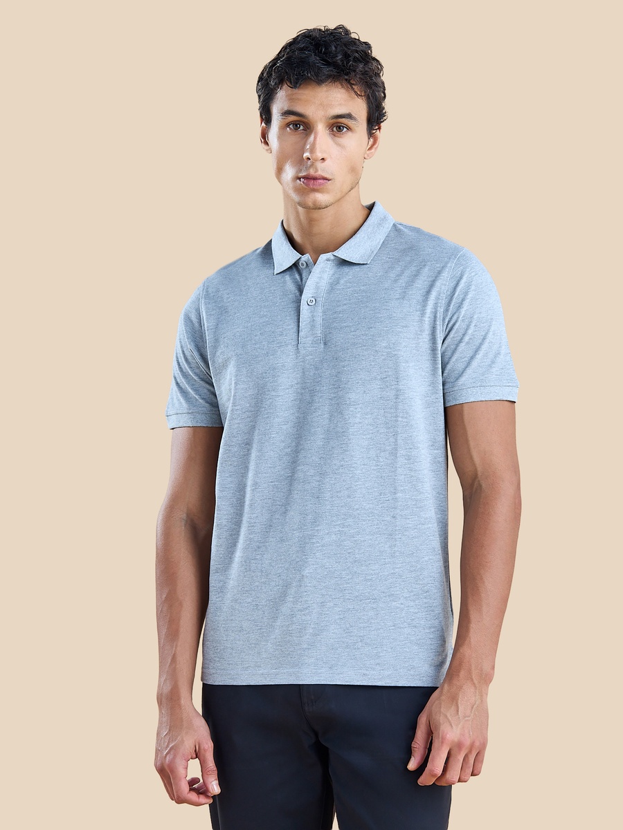 Plain Pique Polo T-Shirt