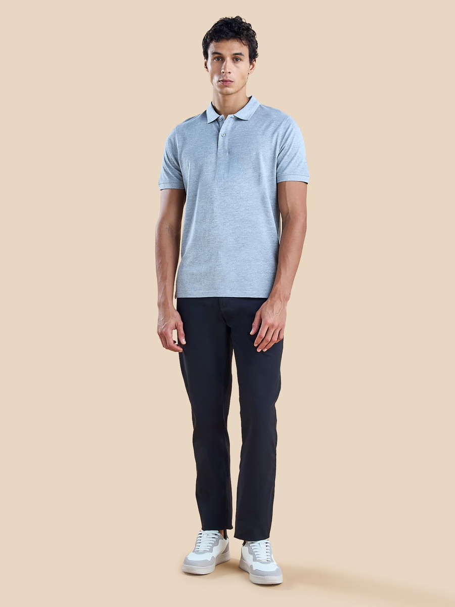 Plain Pique Polo T-Shirt