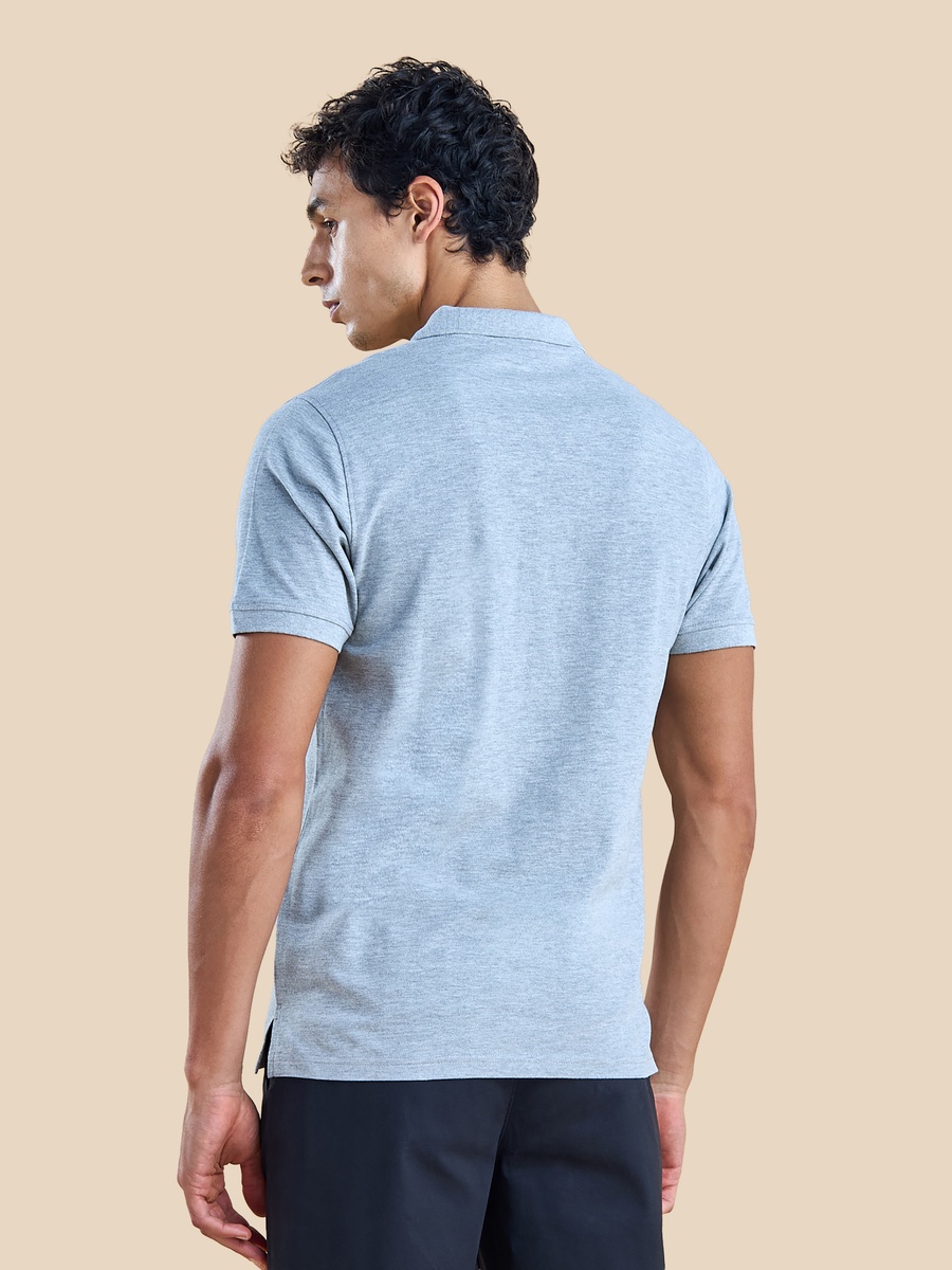 Plain Pique Polo T-Shirt