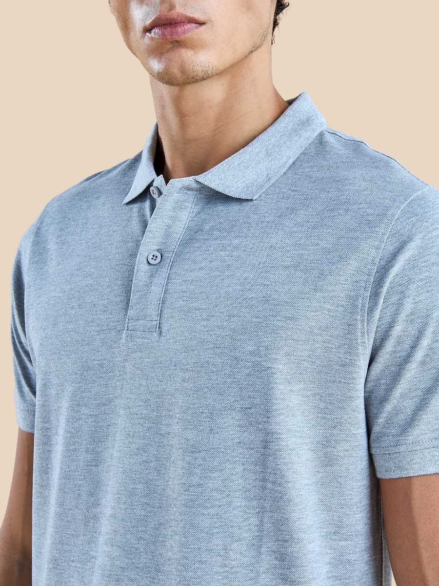 Plain Pique Polo T-Shirt