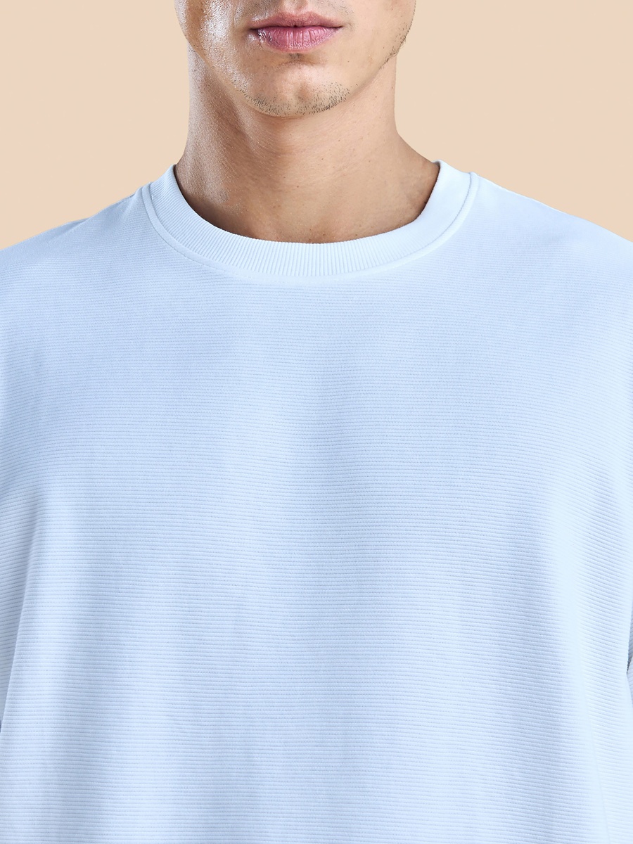Plain Comfort Fit Ottoman T-Shirt