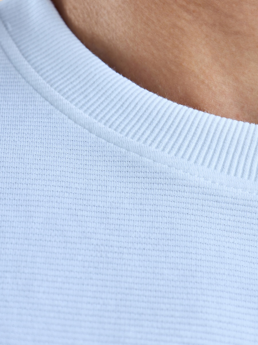 Plain Comfort Fit Ottoman T-Shirt