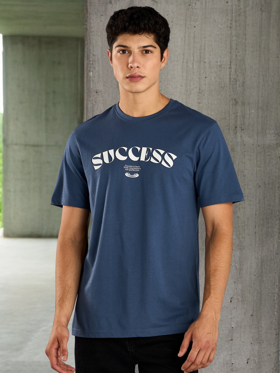 Slogan Print T-Shirt