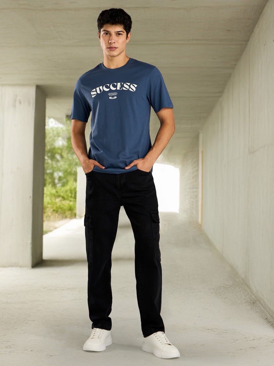 Slogan Print T-Shirt