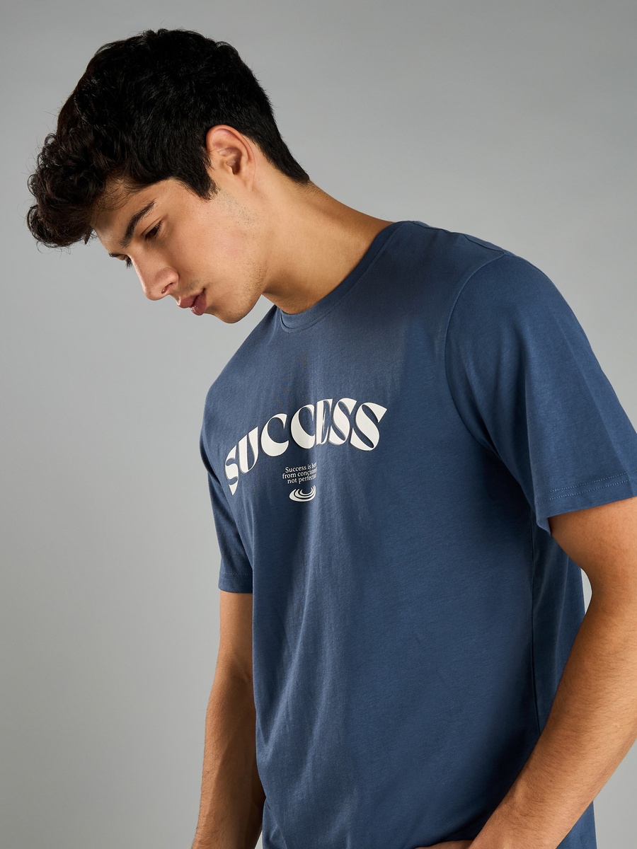 Slogan Print T-Shirt