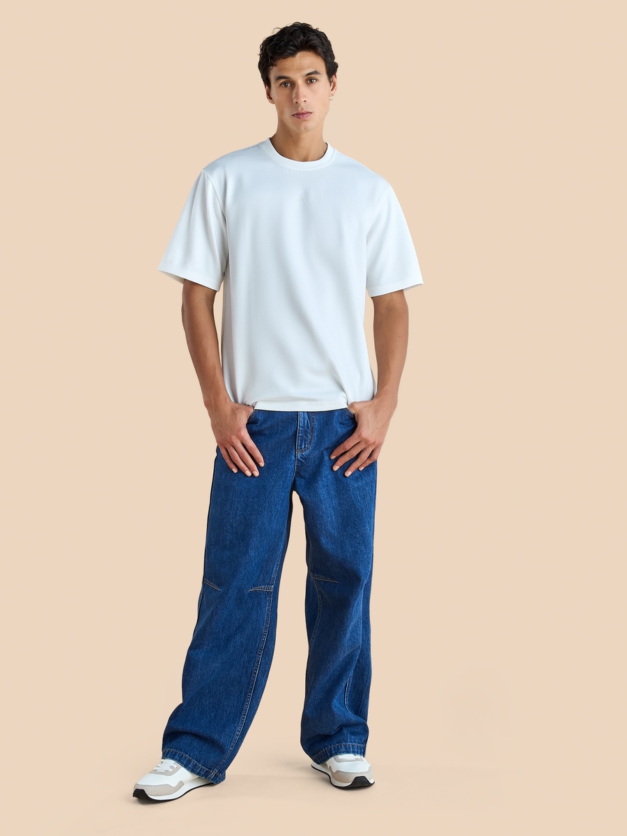 Textured Twill T-Shirt