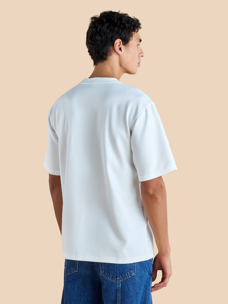 Textured Twill T-Shirt