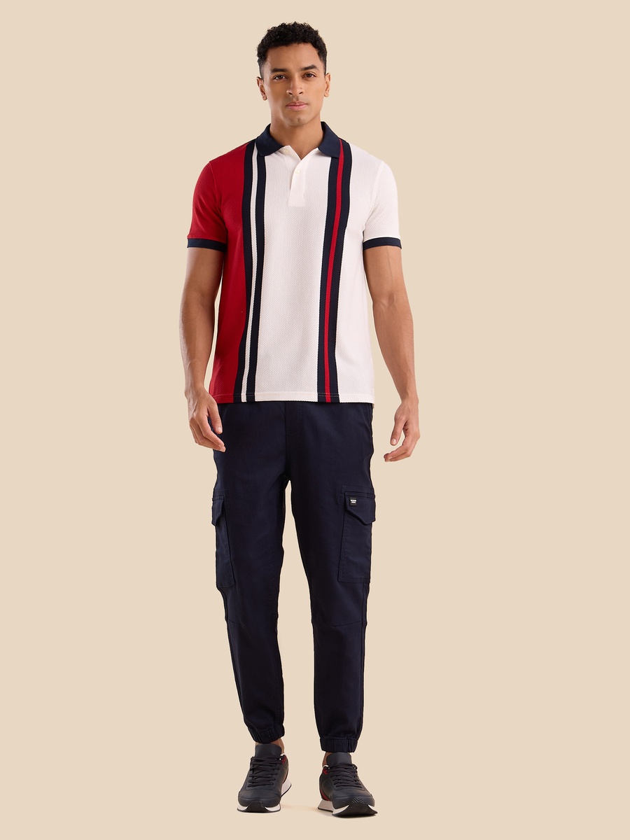 Striped Polo T-Shirt
