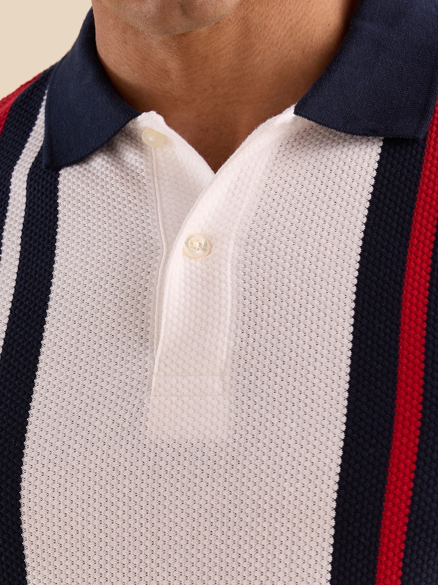 Striped Polo T-Shirt