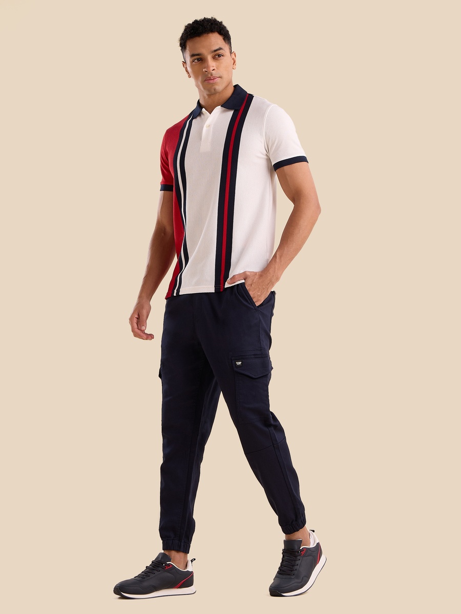 Striped Polo T-Shirt
