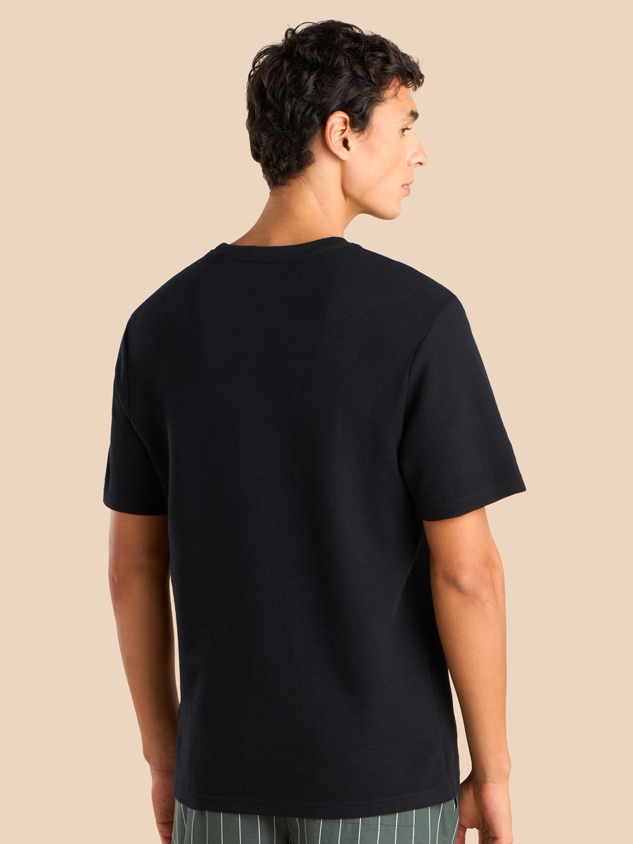 Waffle Textured T-Shirt