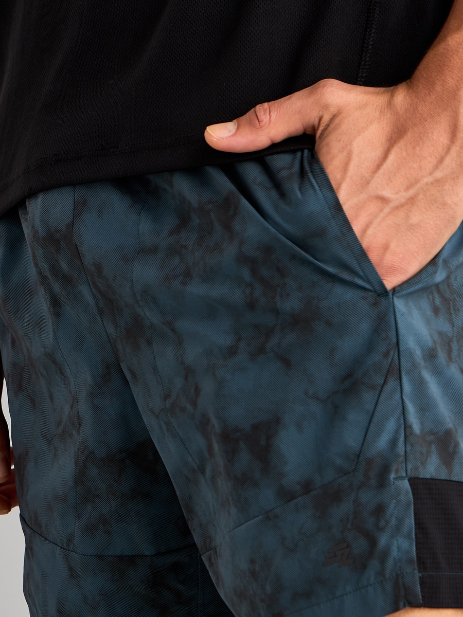 Printed Running Shorts