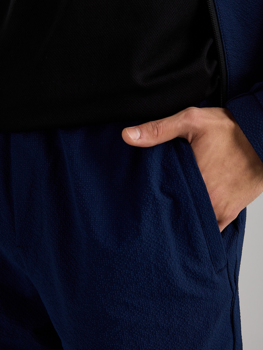 Textured Shorts with Pockets