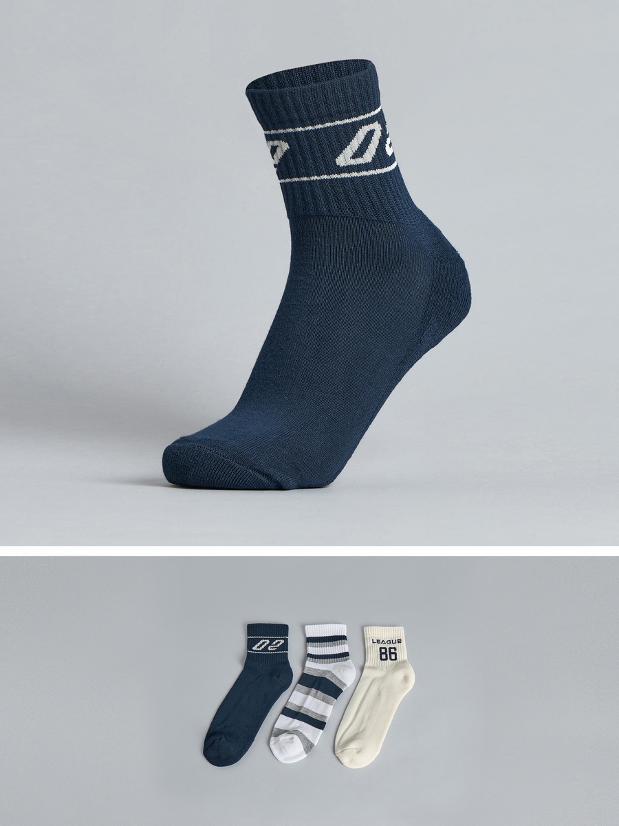 Pack of 3 - Sport Crew Length Socks
