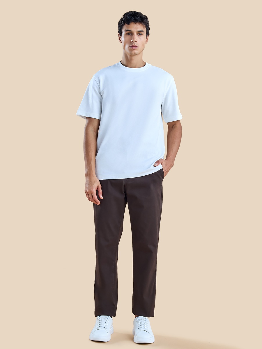 Plain Chinos with Pockets