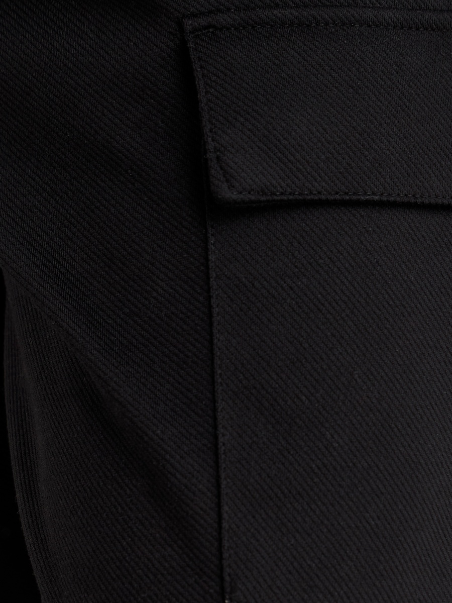 Plain Twill Pull On Cargo Pants