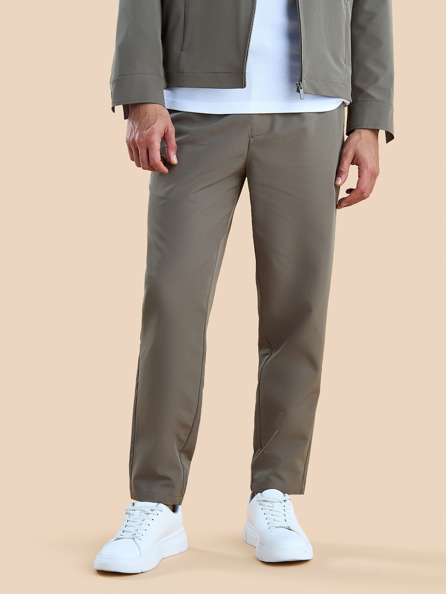 Tech Pants with Drawstring Closure
