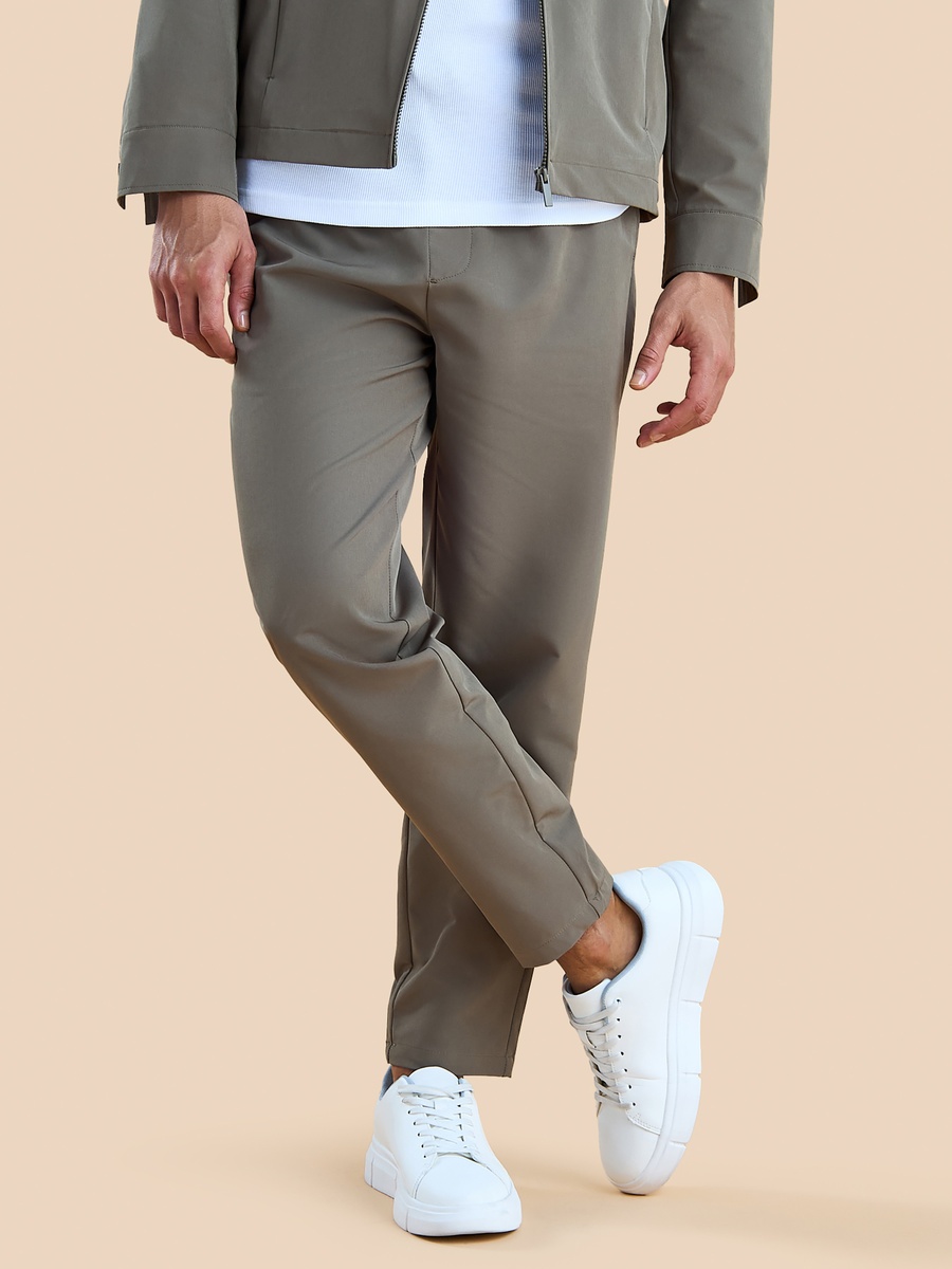 Tech Pants with Drawstring Closure