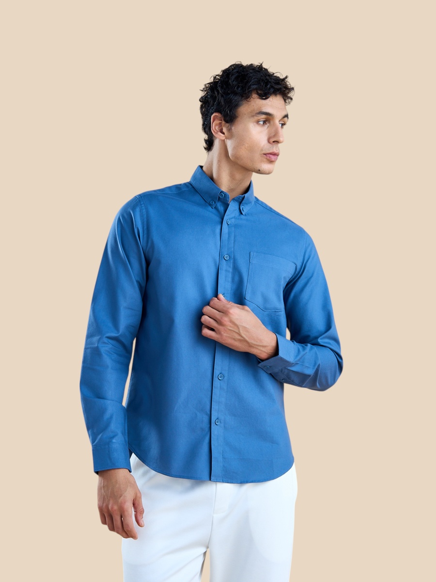 Plain Oxford Shirt