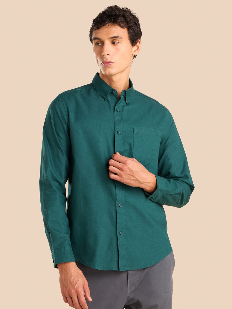 Oxford Shirt with Chest Pocket