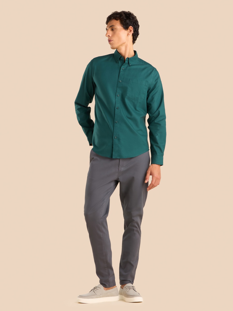 Oxford Shirt with Chest Pocket