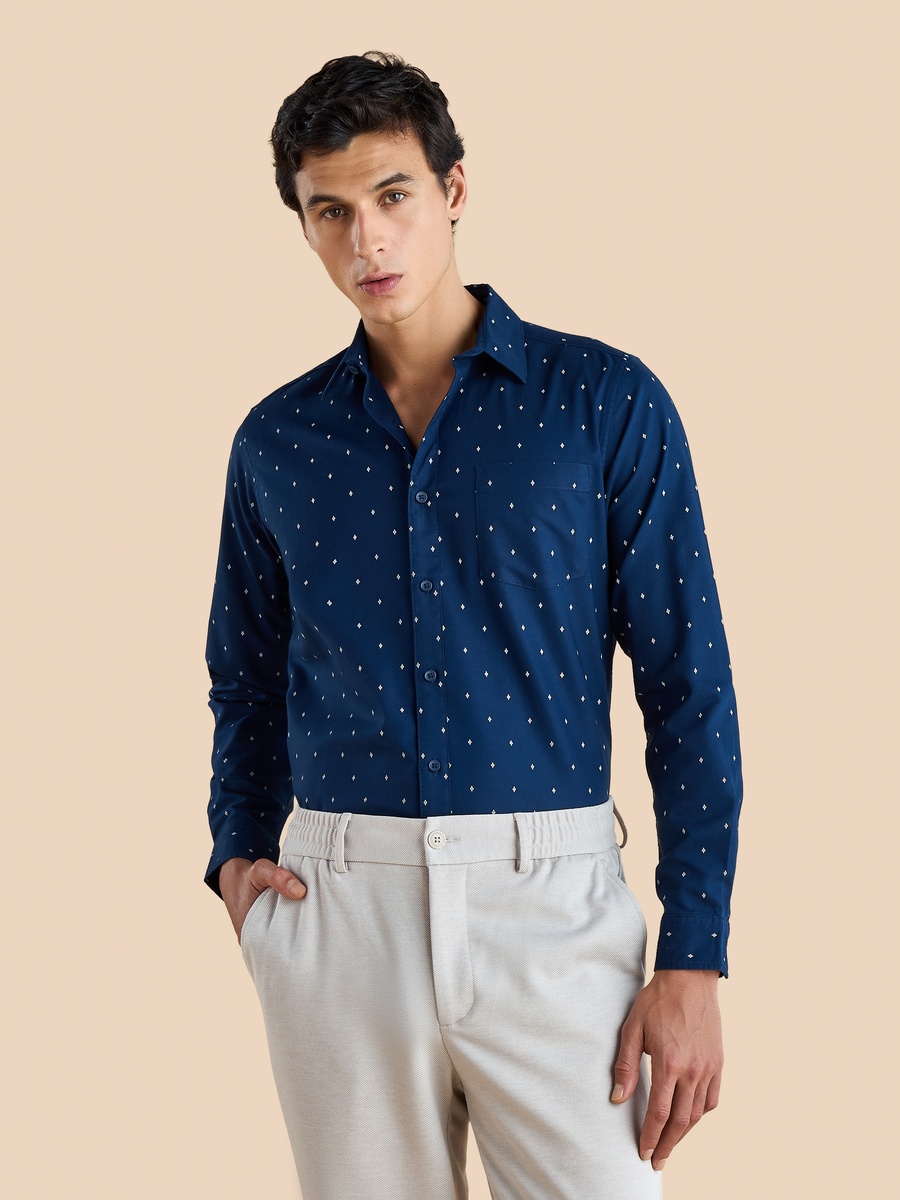 Printed Oxford Shirt