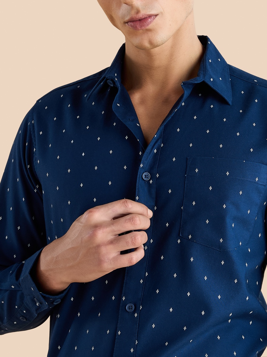 Printed Oxford Shirt