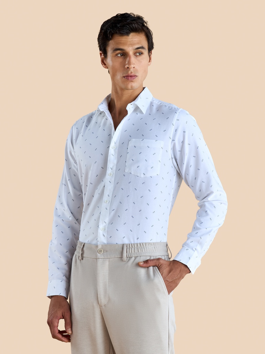 Printed Oxford Shirt
