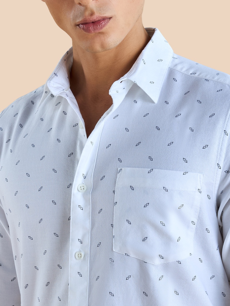 Printed Oxford Shirt