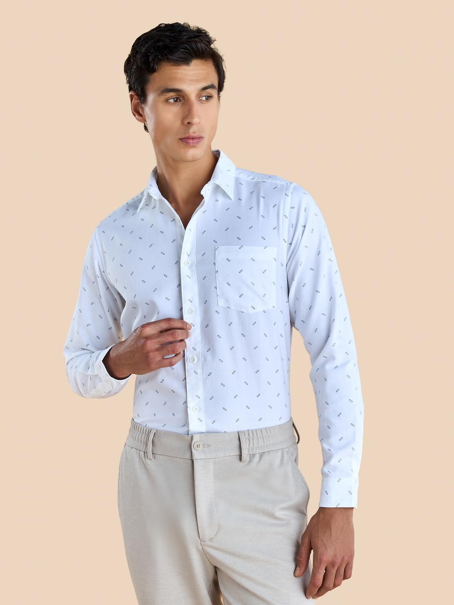 Printed Oxford Shirt
