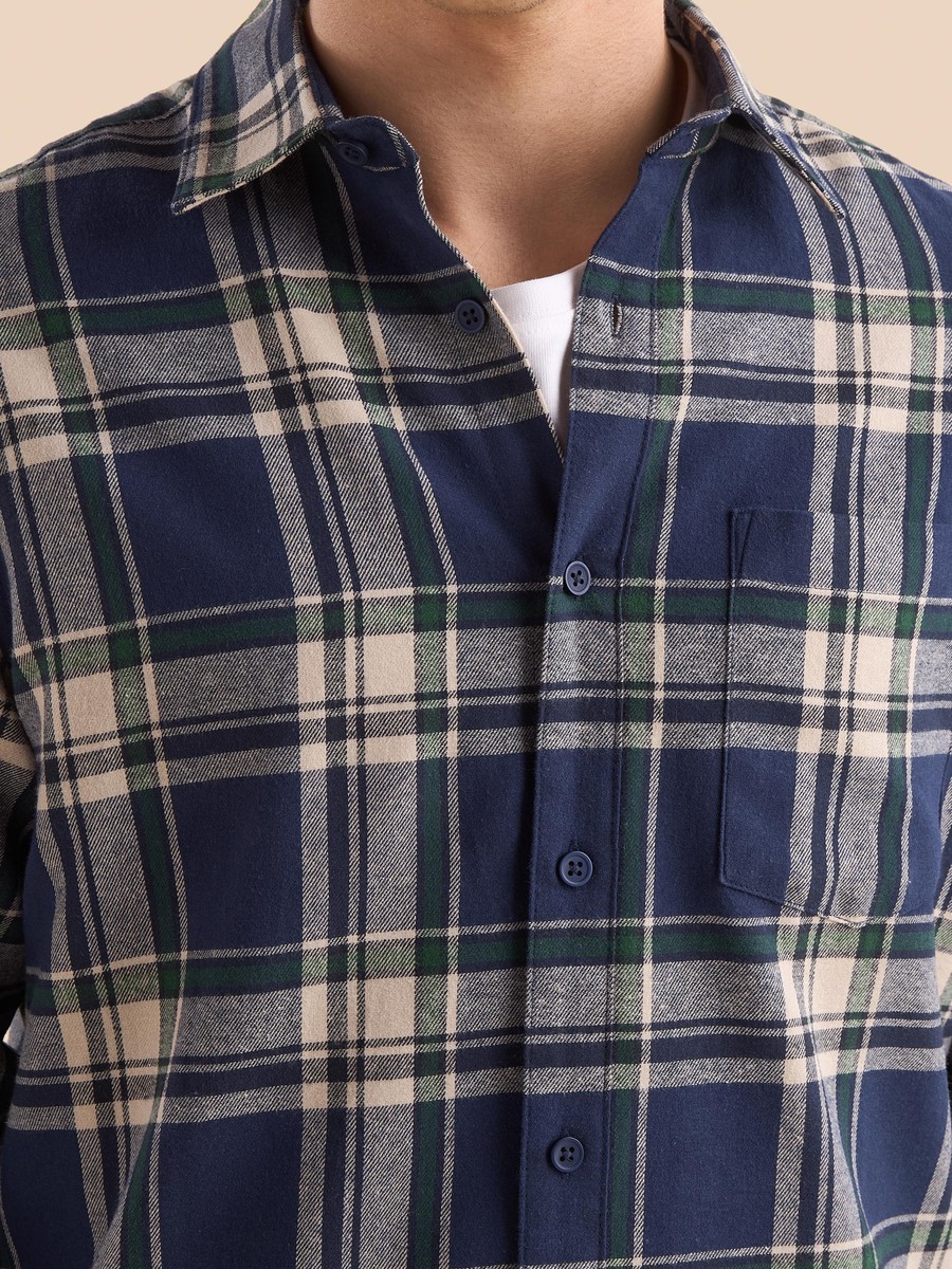 Checked Slim Fit Shirt