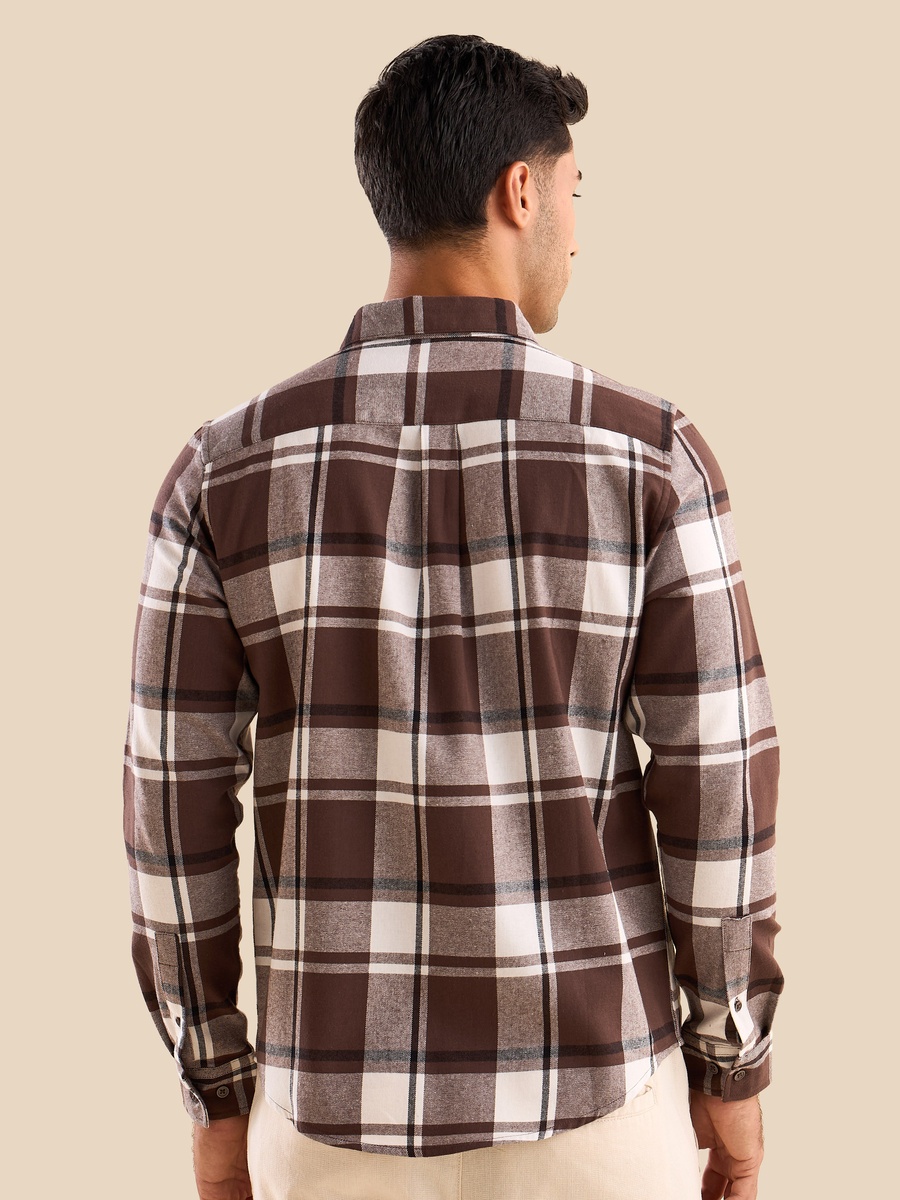 Checked Slim Fit Shirt
